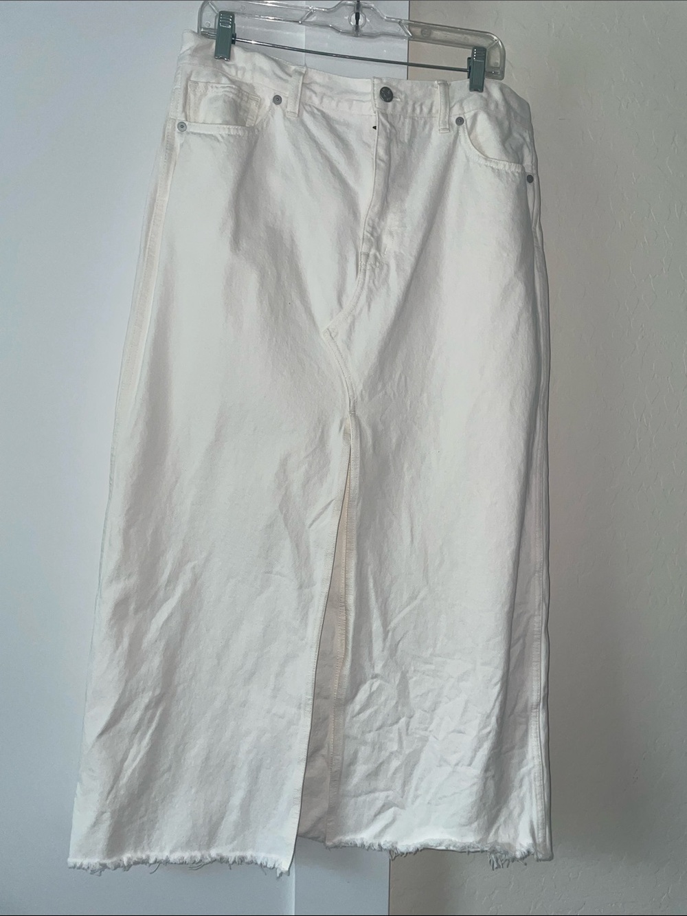 Womens Madewll Denim Skirt